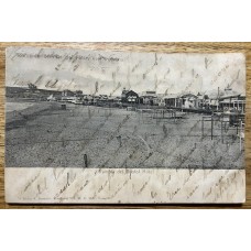 MAR DEL PALTA RAMBLA BRISTOL ANTIGUA TARJETA POSTAL